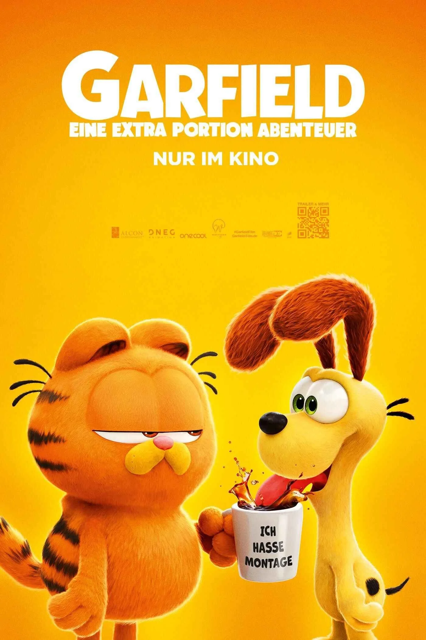 The Garfield Movie (2024) - Stream Animation movies with IPTV BOITIER IPTV service